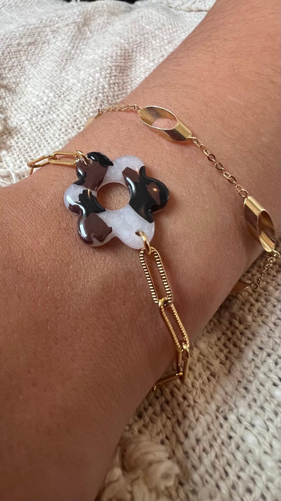 Bracelet Nuage léopard